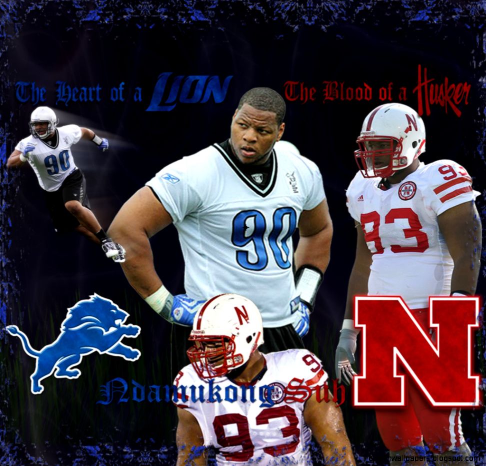 Wallpapers By Wicked Shadows Ndamukong Suh Lions Huskers Heart of Wallpapers By Wicked Shadows Ndamukong Suh Lions Huskers Heart of