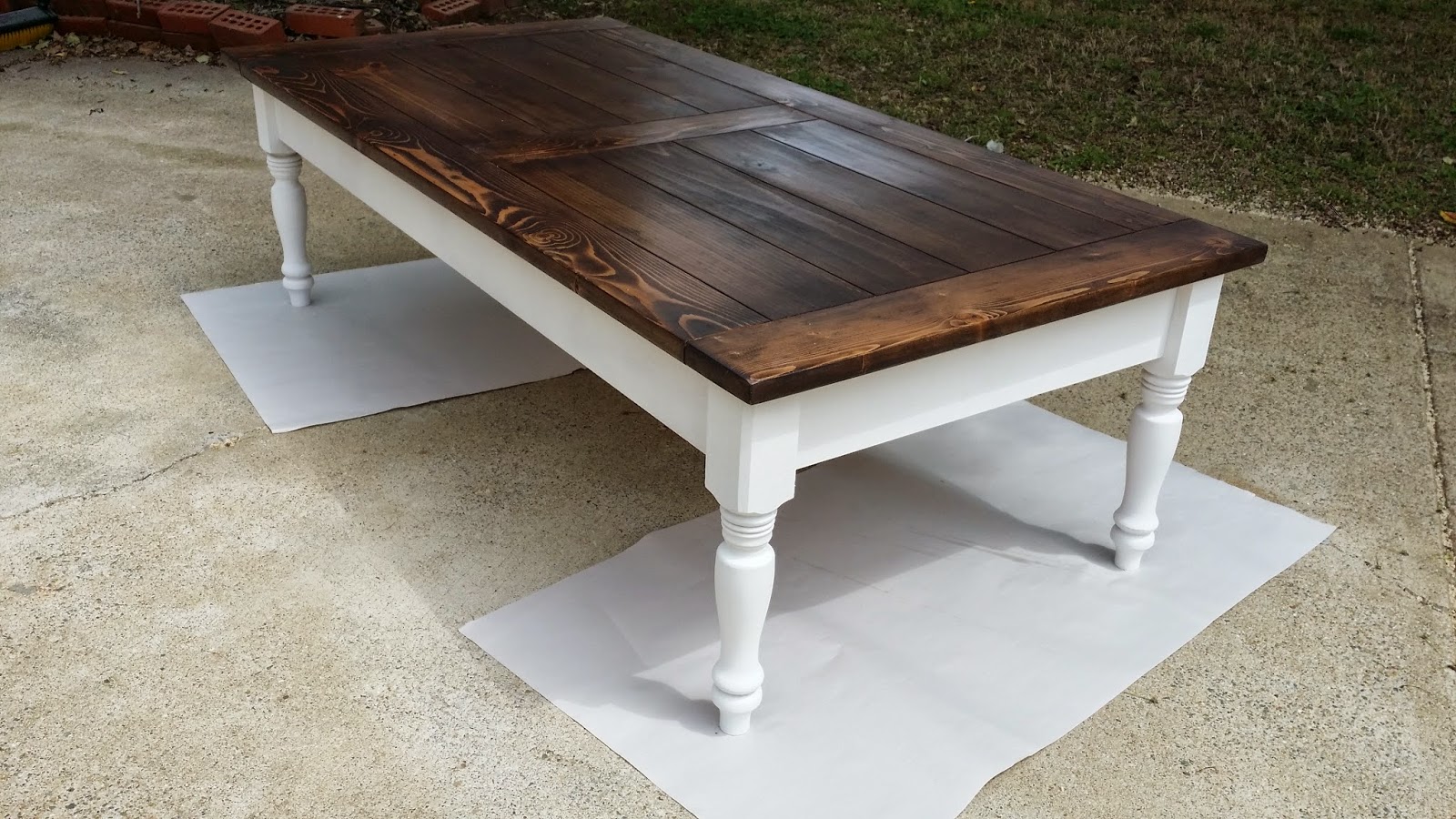 Charming Revisions DIY Coffee Table Makeover