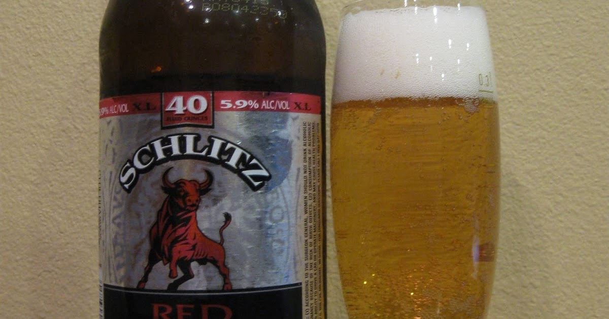 Doing Beer Justice Schlitz Red Bull Malt Liquor