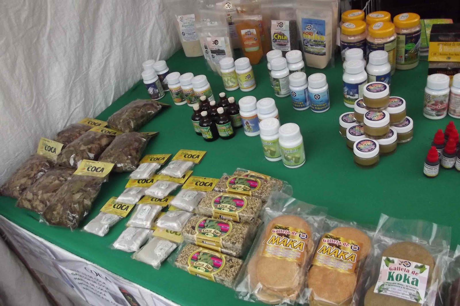 Mike's Bogota Blog Coca Leaves Finally Get a Little Respect