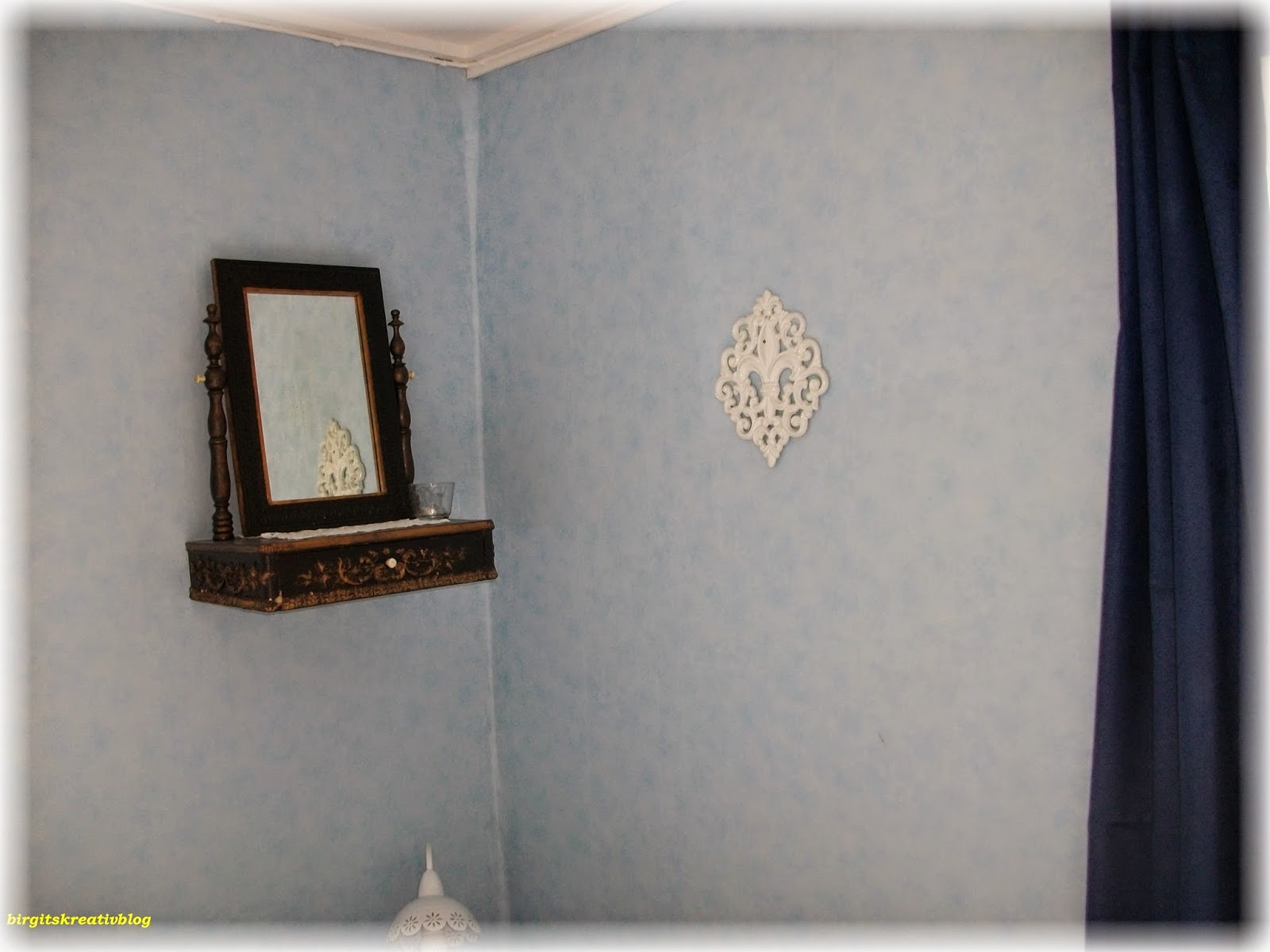Birgits Kreativblog: Wanddekoration im Schlafzimmer