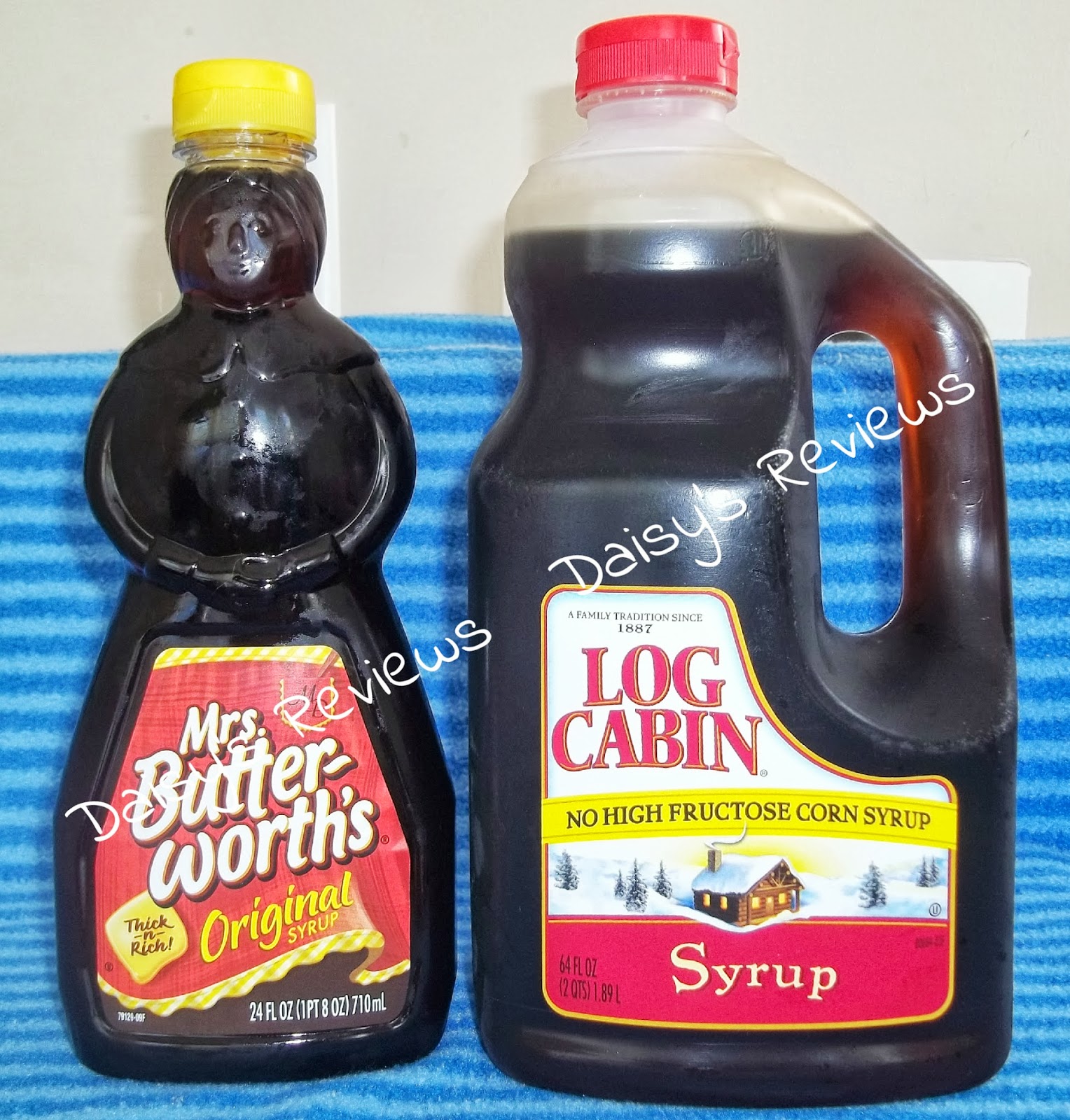 Welcome To Daisy S Reviews Mrs Butterworth S And Log Cabin Syrup