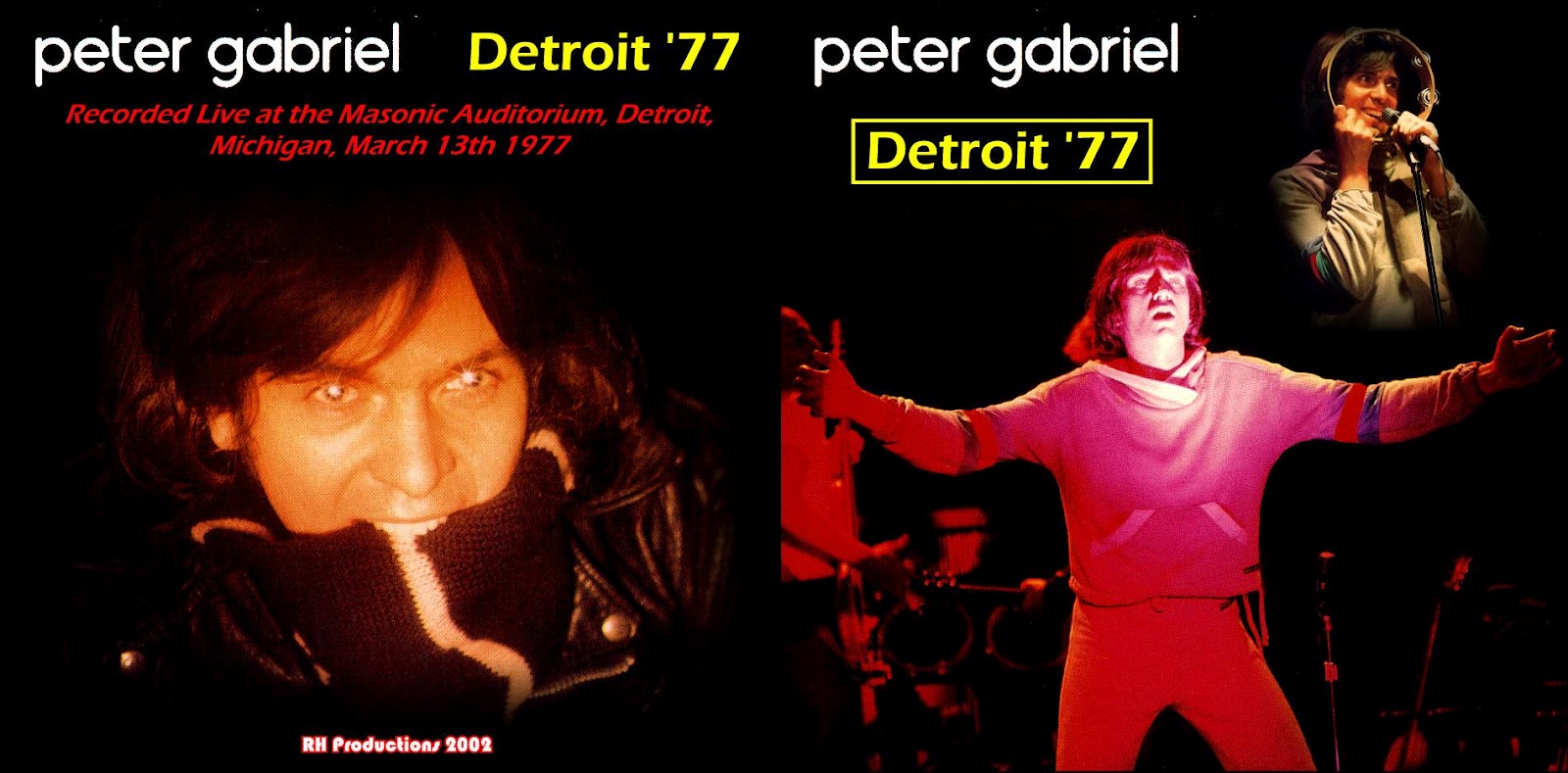 T.U.B.E. Peter Gabriel 19770313 Detroit, MI (AUD/FLAC)