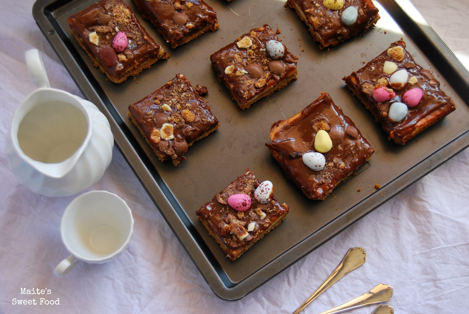 Nutella cheesecake bars!!!!!!!!!!! Maite�s Sweet Treats