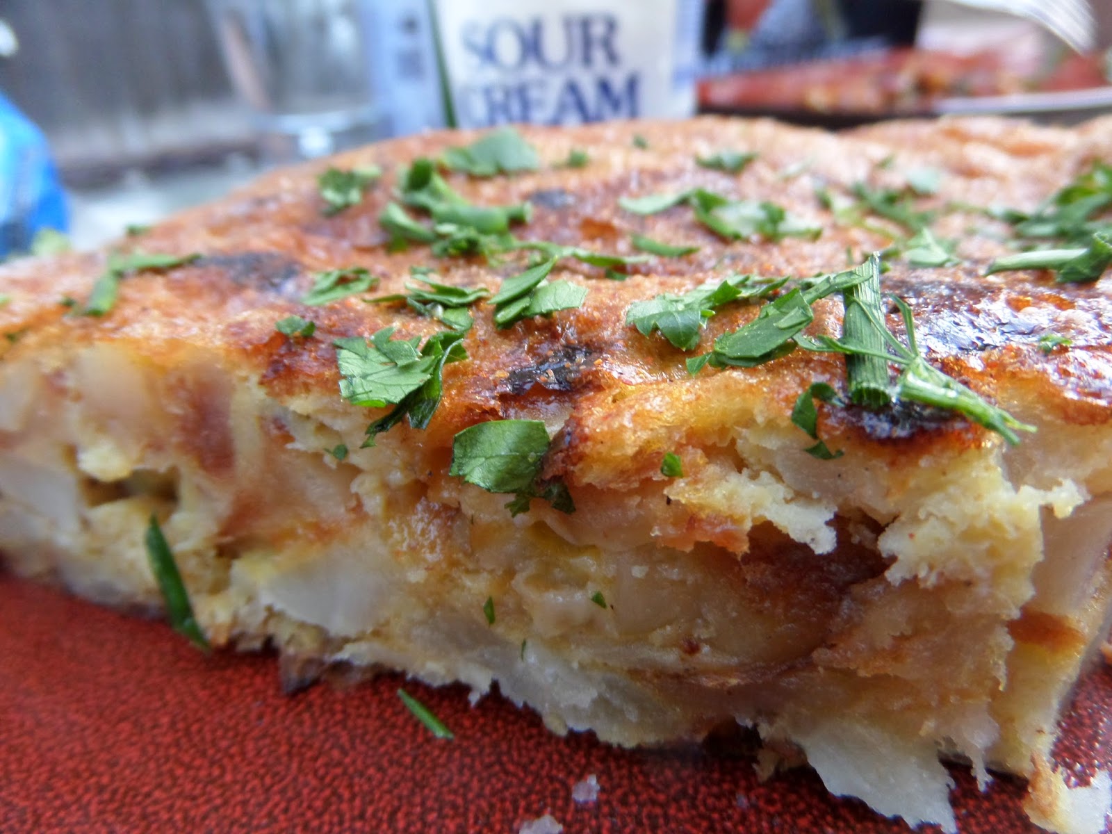 Dirty and Delicious Torta Espanola