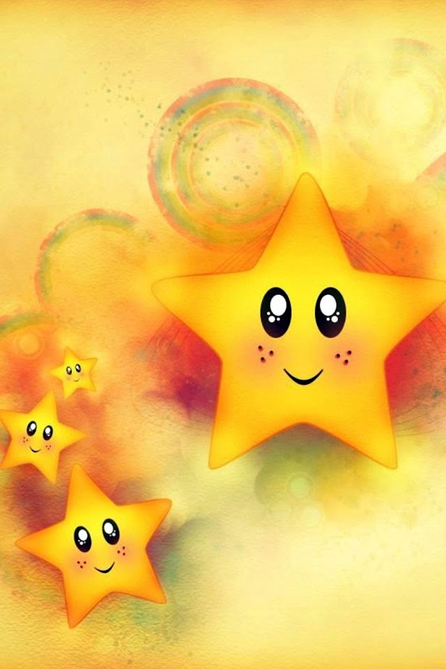   Cute Cartoon Stars   Android Best Wallpaper