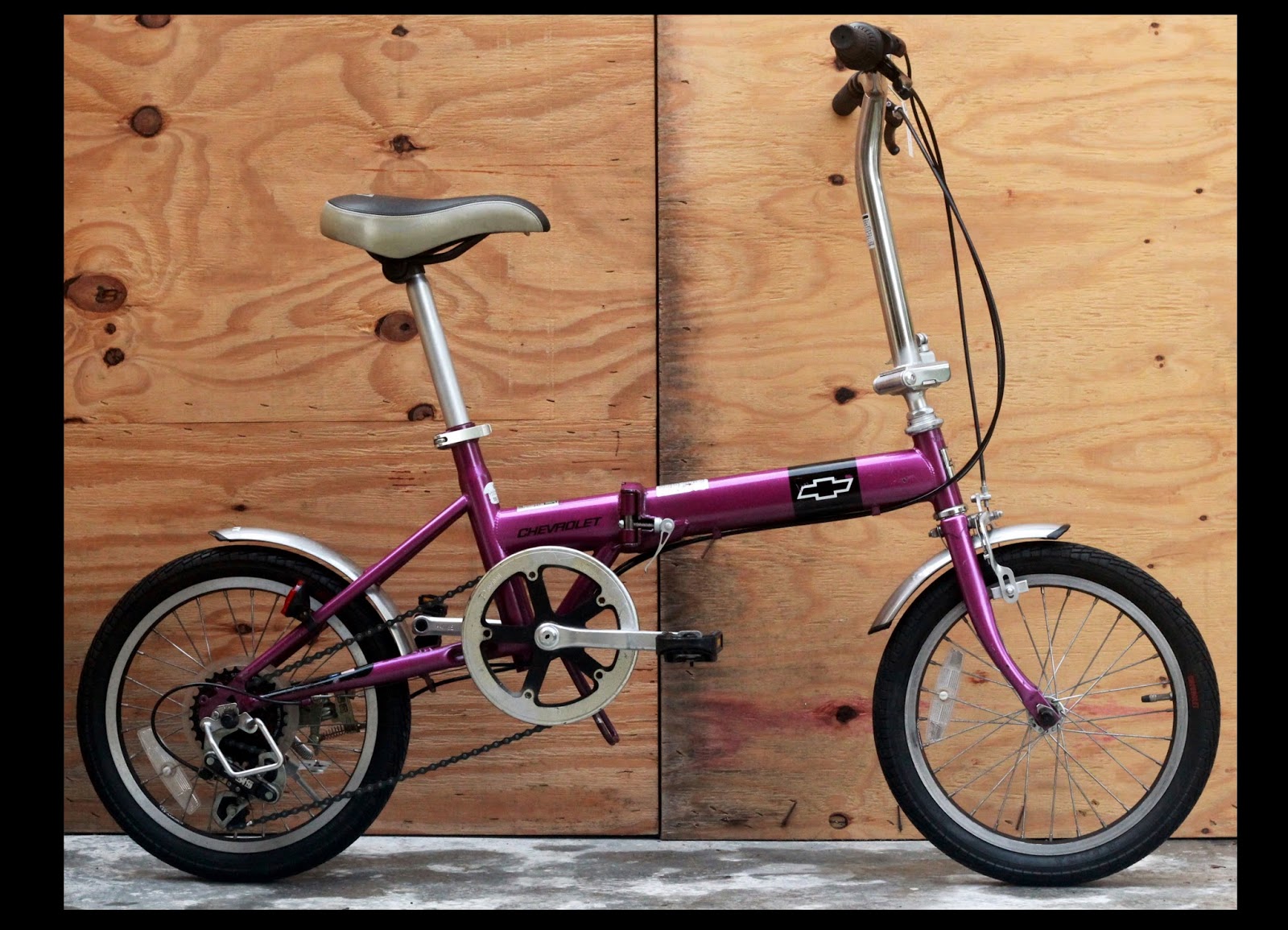 chevrolet folding bike