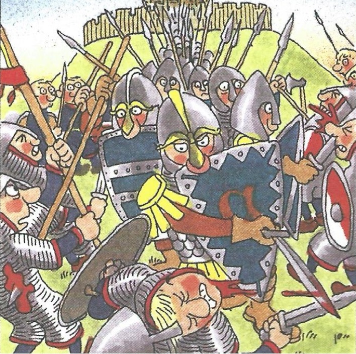 Viking history 894 Viking defeat at The Battle of Benfleet