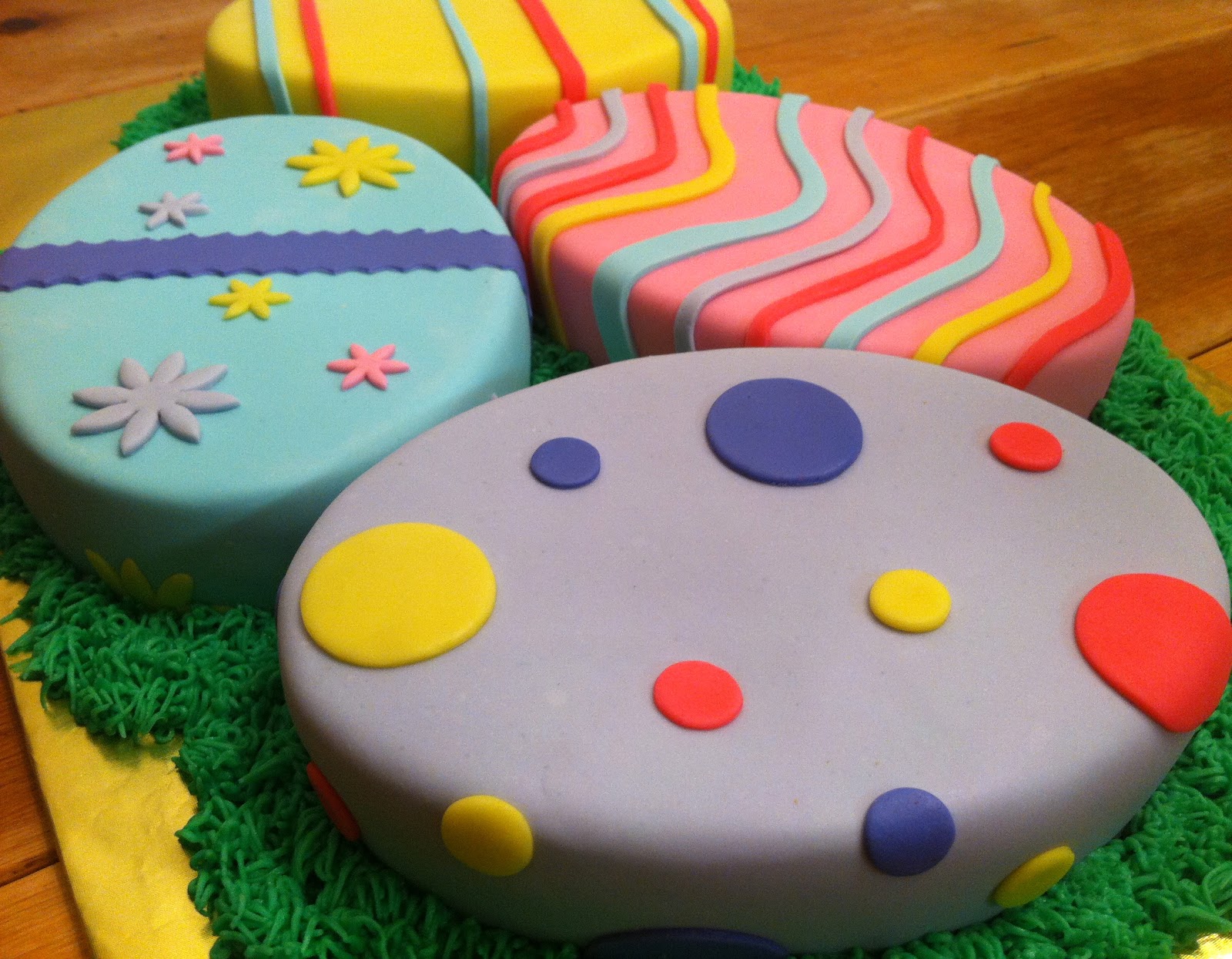 Apron Strings Baking Crumb Coat Cakes Happy Easter