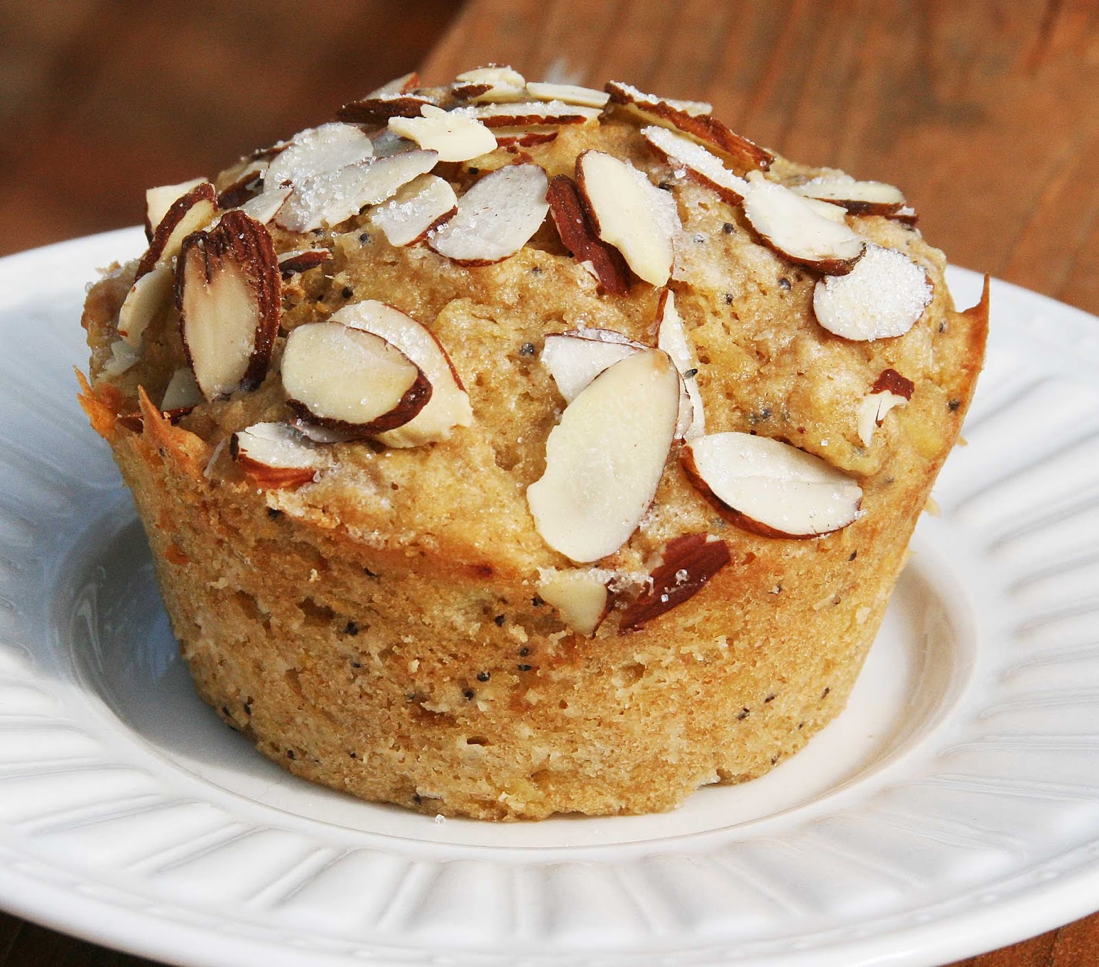 Nutmeg and KoKo Mysterious Lemon Poppy Seed Muffins