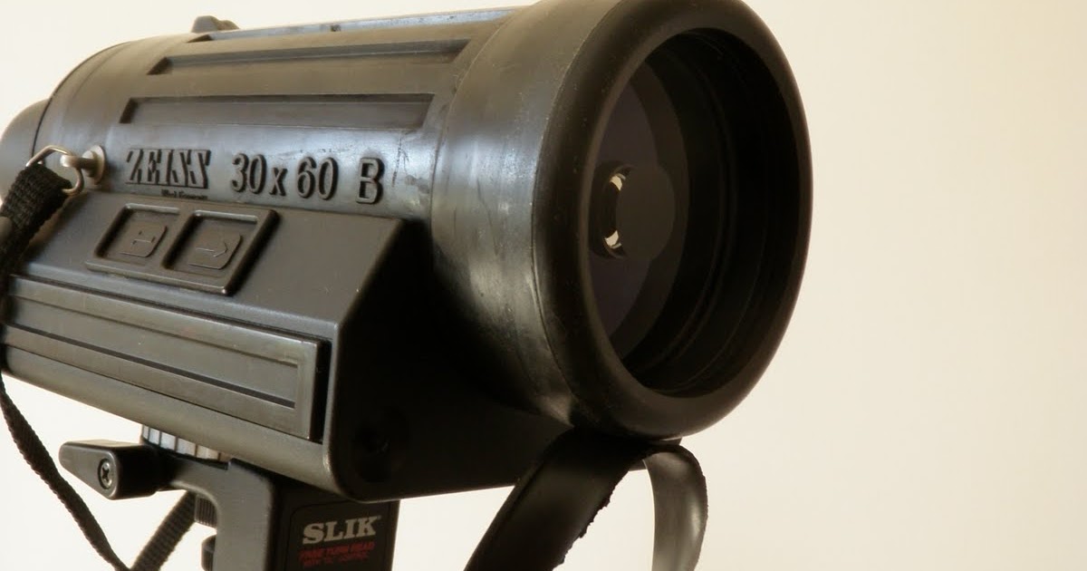 The Gourmet Sportsman Cold War Era Zeiss Optics 30x60 B Monocular and