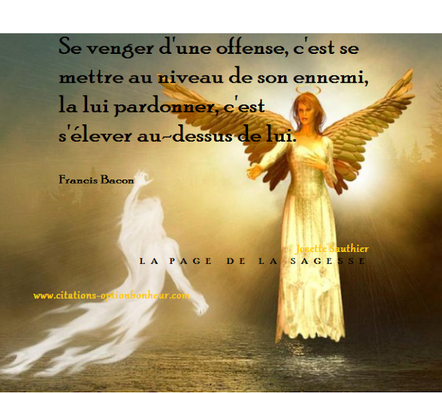 La Page de la Sagesse Citation sur la vengeance