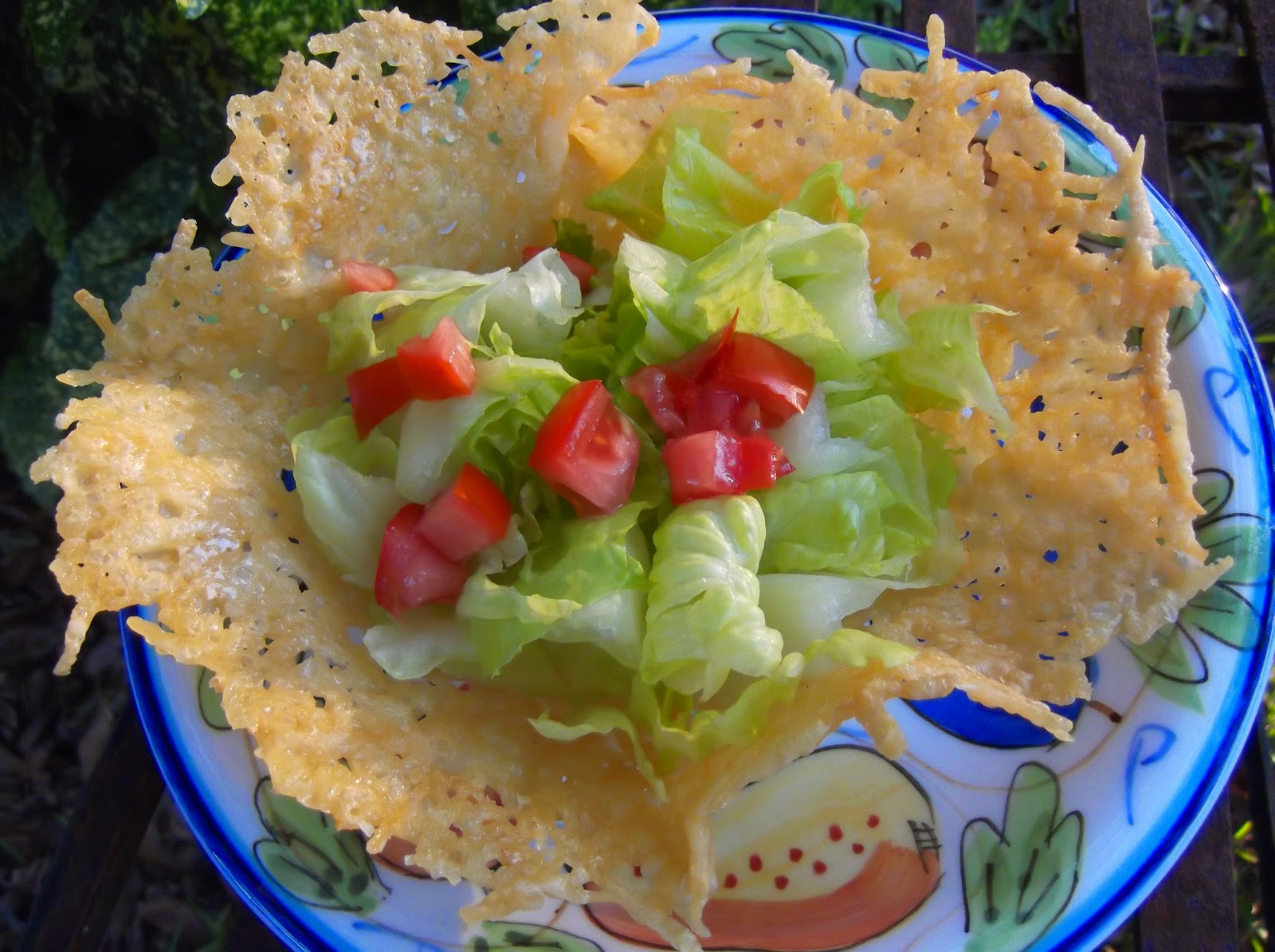 What's For Supper? Parmesan Crisp Salad Bowls