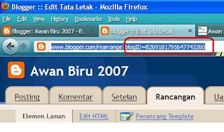 Mencari Blog-ID Anda