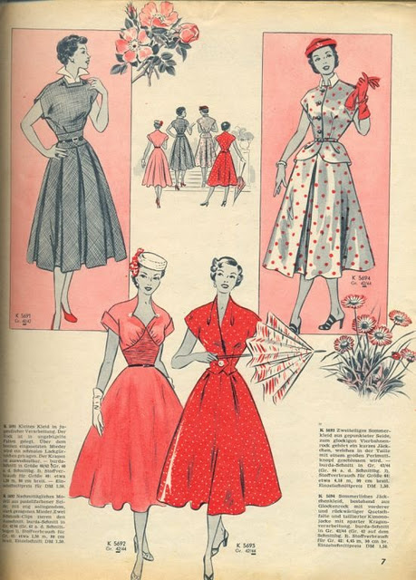 Vestimenta 1950 Moda Mujer Vestuario Años Vestimenta De Los 50s - Main Image