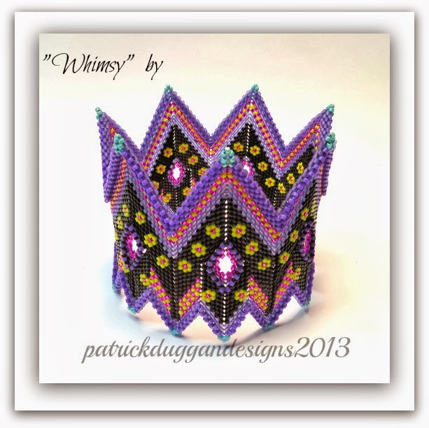 patrickduggandesigns Contemporary Geometric Beadwork