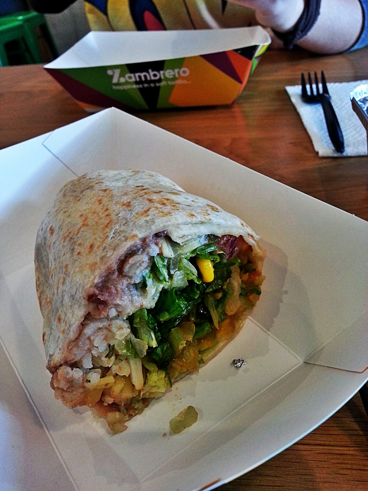 . Food Review Zambrero Perth