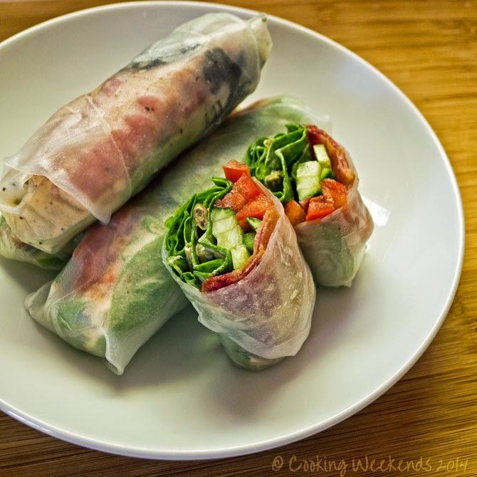 Cooking Weekends Bacon, Lettuce, Cucumber & Tomato Salad Rolls