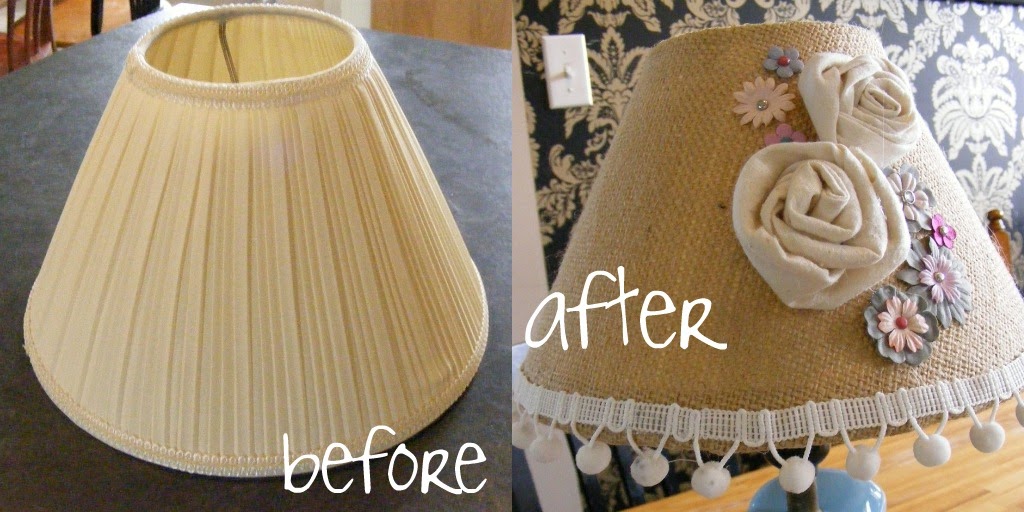 The Complete Guide to Imperfect Homemaking How to Recover a Lamp Shade