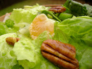 Mandarin Orange Almond Salad with Candied Pecans (dsc )