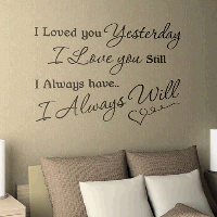 love quote flowers
