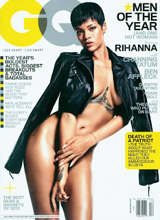 Rihanna on the cover page of GQ Magazine 