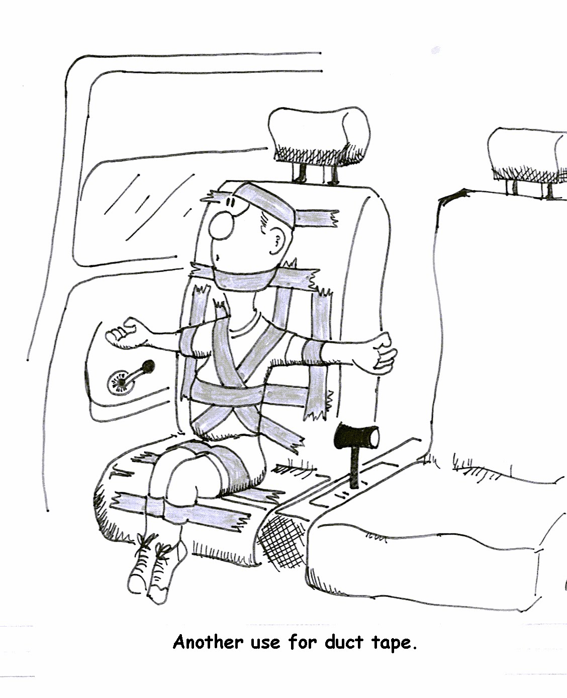 BoonDawgoggle the Blog Before Car Seats There Was Duct Tape