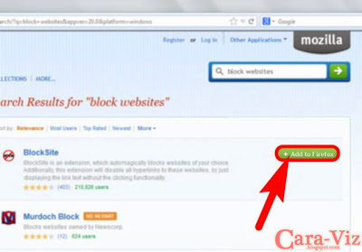 Cara Memblokir Website dan Situs-Situs Tertentu dengan Firefox Add-ons Cara Memblokir Website dan Situs-Situs Tertentu dengan Firefox Add-ons