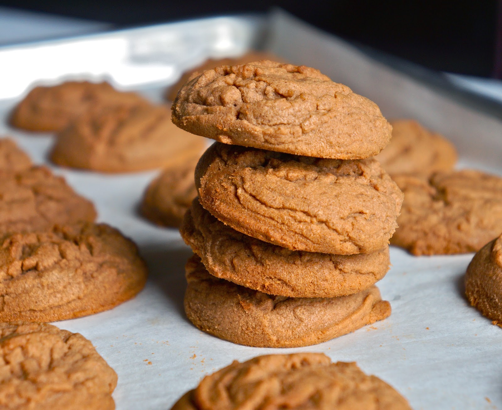 Peanut butter nutella cookies