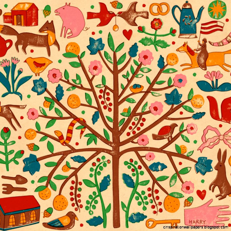 Folk Art Desktop Wallpaper Folk Art Desktop Wallpaper
