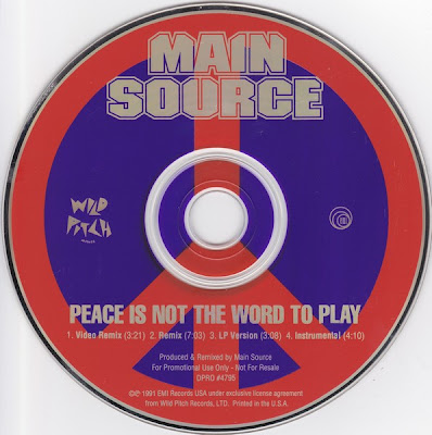 Main Source – Peace Is Not The Word To Play (CDS Promo) (1991) (320 kbps)