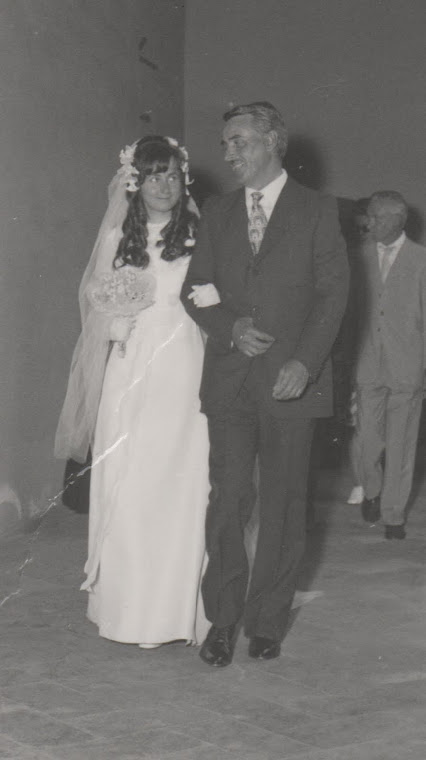 Carlo Narratone con la figlia Rita