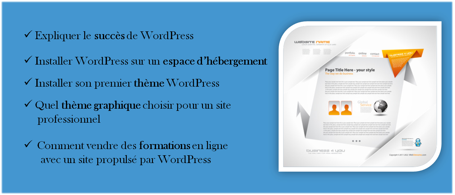 Lancement sur le blog Optim Office d'une série d'articles dédiés à WordPress Le blog Optim Office propose une série d'articles consacrés à WordPress