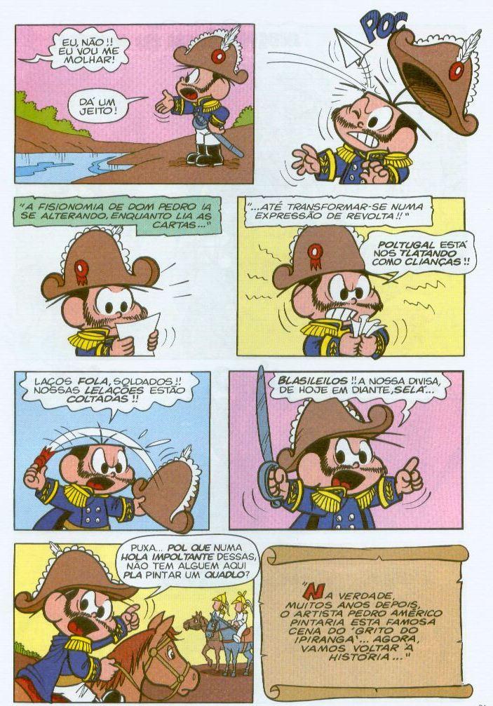 Fazendo Leitura: Independência do Brasil em quadrinhos