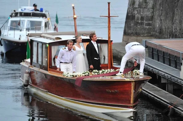 Pierre Casiraghi and Beatrice Borromeo wedding day 