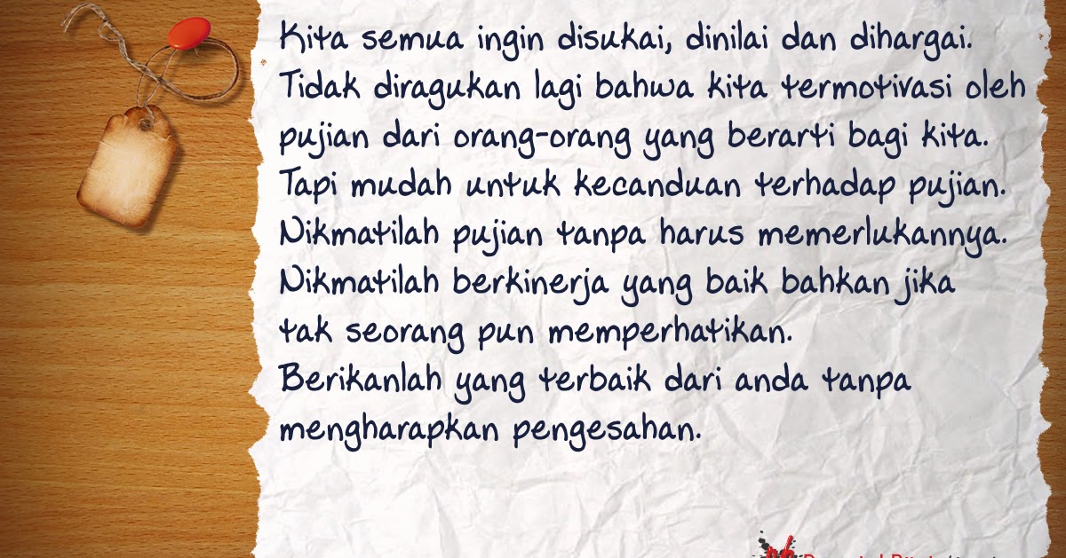 Kamu Memiliki Bakat Yang Luar Biasa