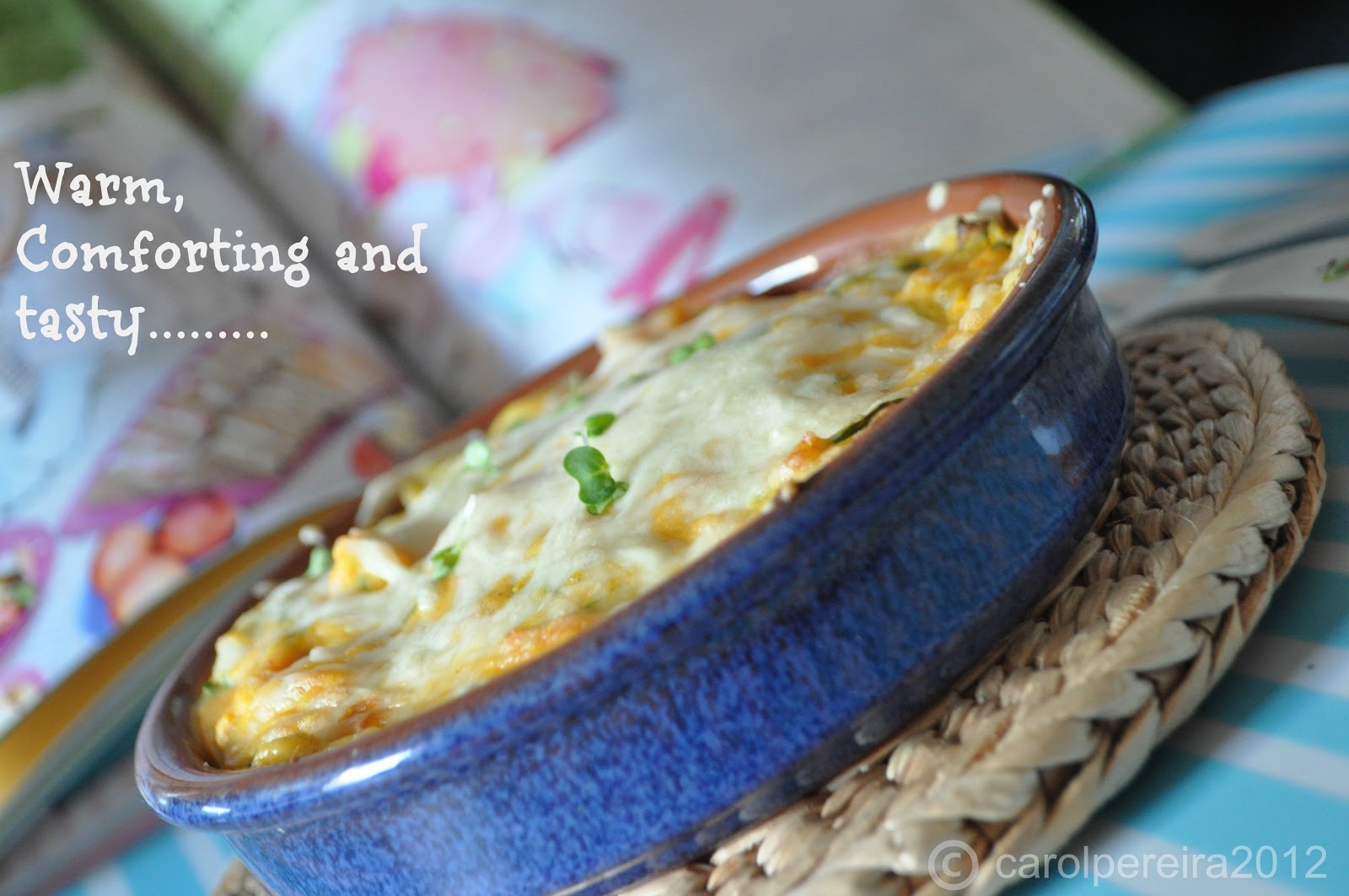 Tickle My Senses Simple Baked Chicken pie for little hearts.