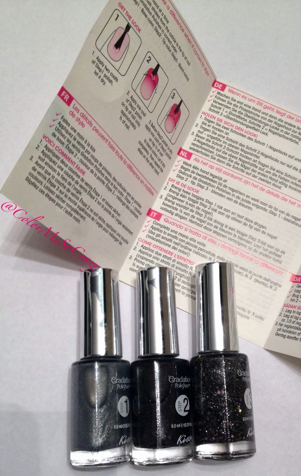 Kiss Nail Art Gradient Tutorial