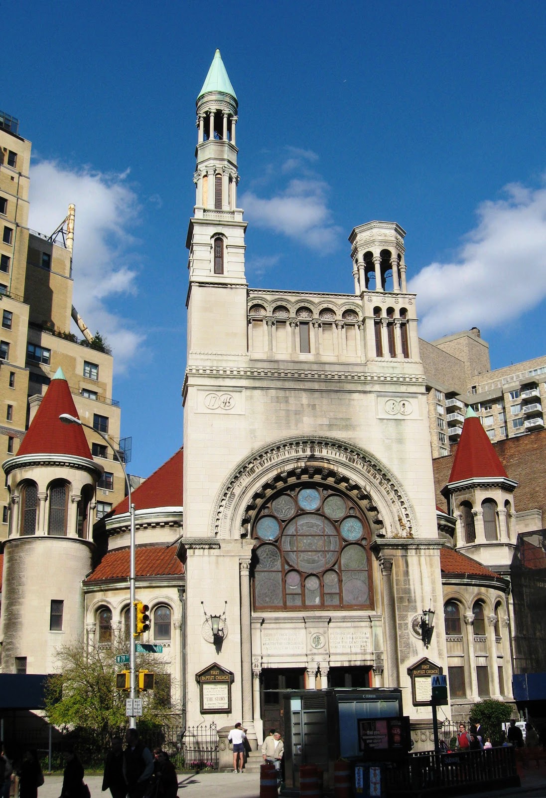 Daytonian in Manhattan The Exotic 1893 First Baptist Church