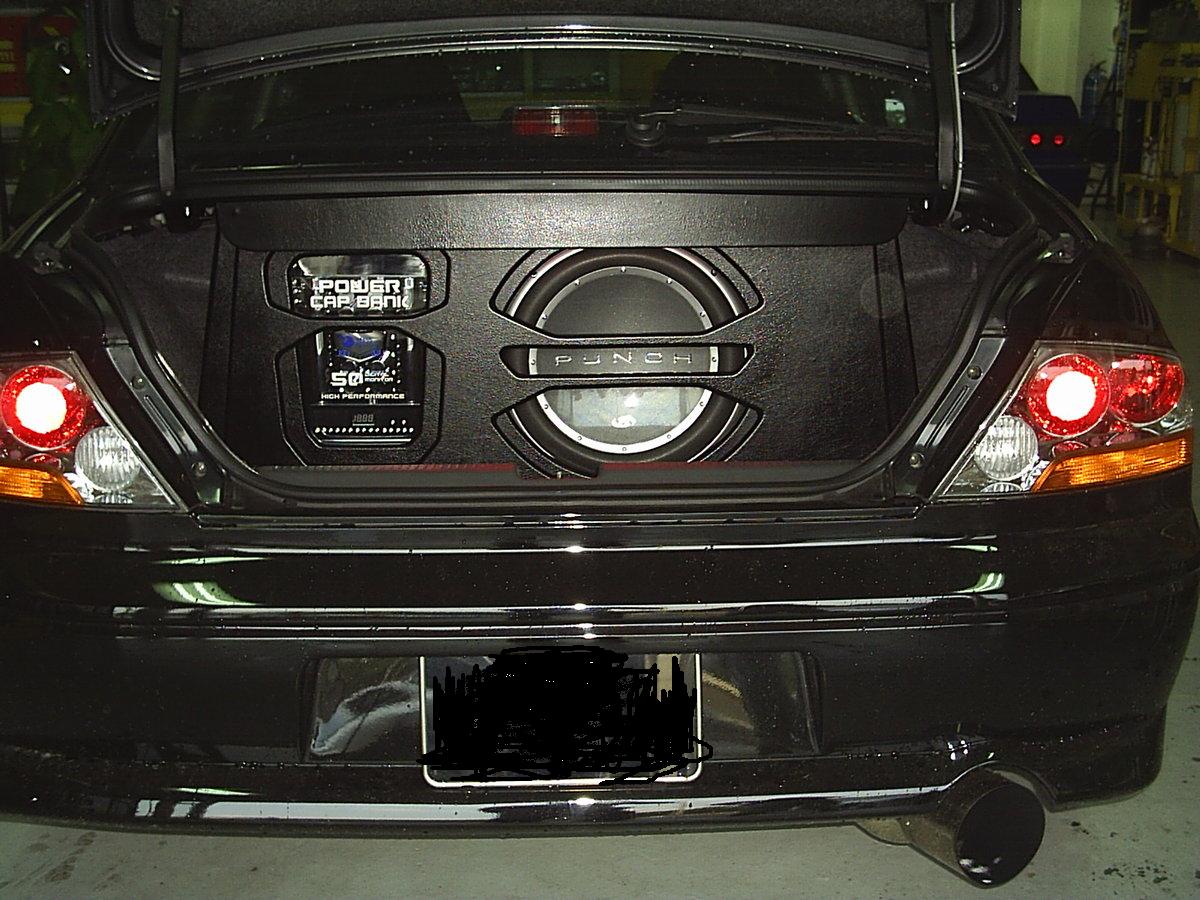 EB AUDIO m/evolution 8 car audio install...