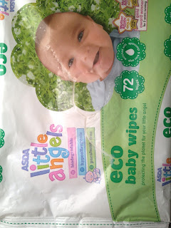 Natural baby wipes