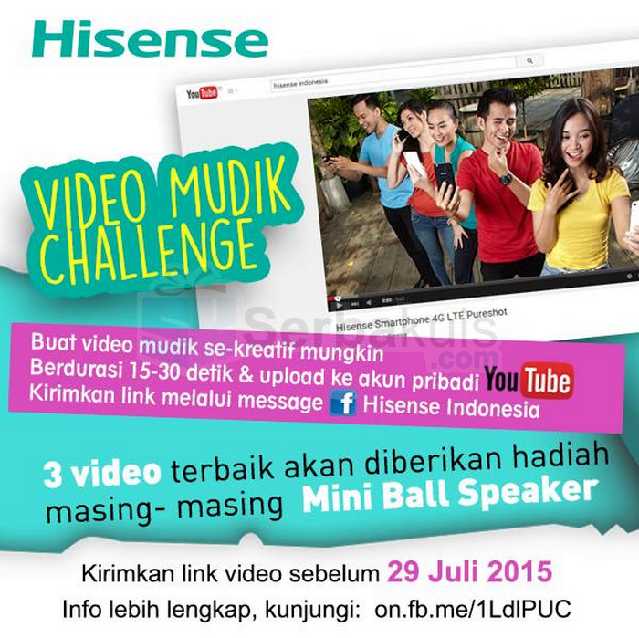 Kontes Video Mudik Berhadiah 3 Mini Ball Speaker Kontes Video Mudik Berhadiah 3 Mini Ball Speaker