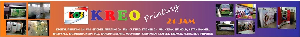 Kreo Printing 24 Jam : Digital Printing 24 Jam | Sticker Printing 24 Jam | Cutting Sticker 24 Jam