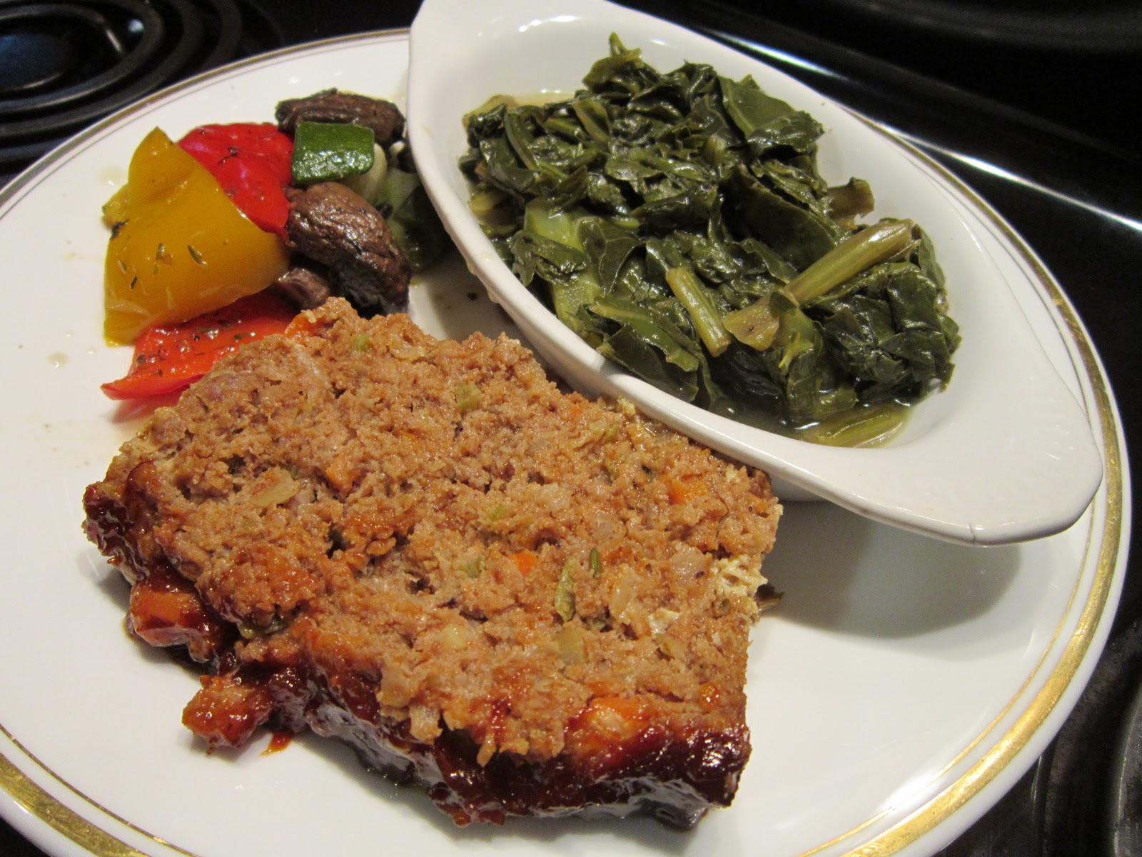 Fatback and Foie Gras Southern Collard Greens with Ham Hocks