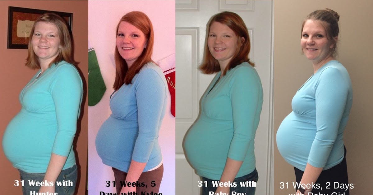 The Wehrman's Pregnancy Comparison 3