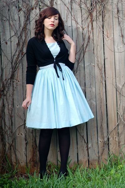 Blue Vintage Dresses