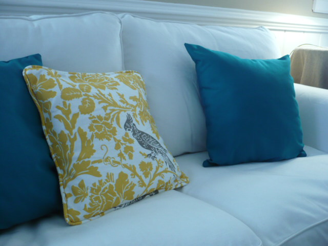 Westhampton DIY: Easy Throw Pillows
