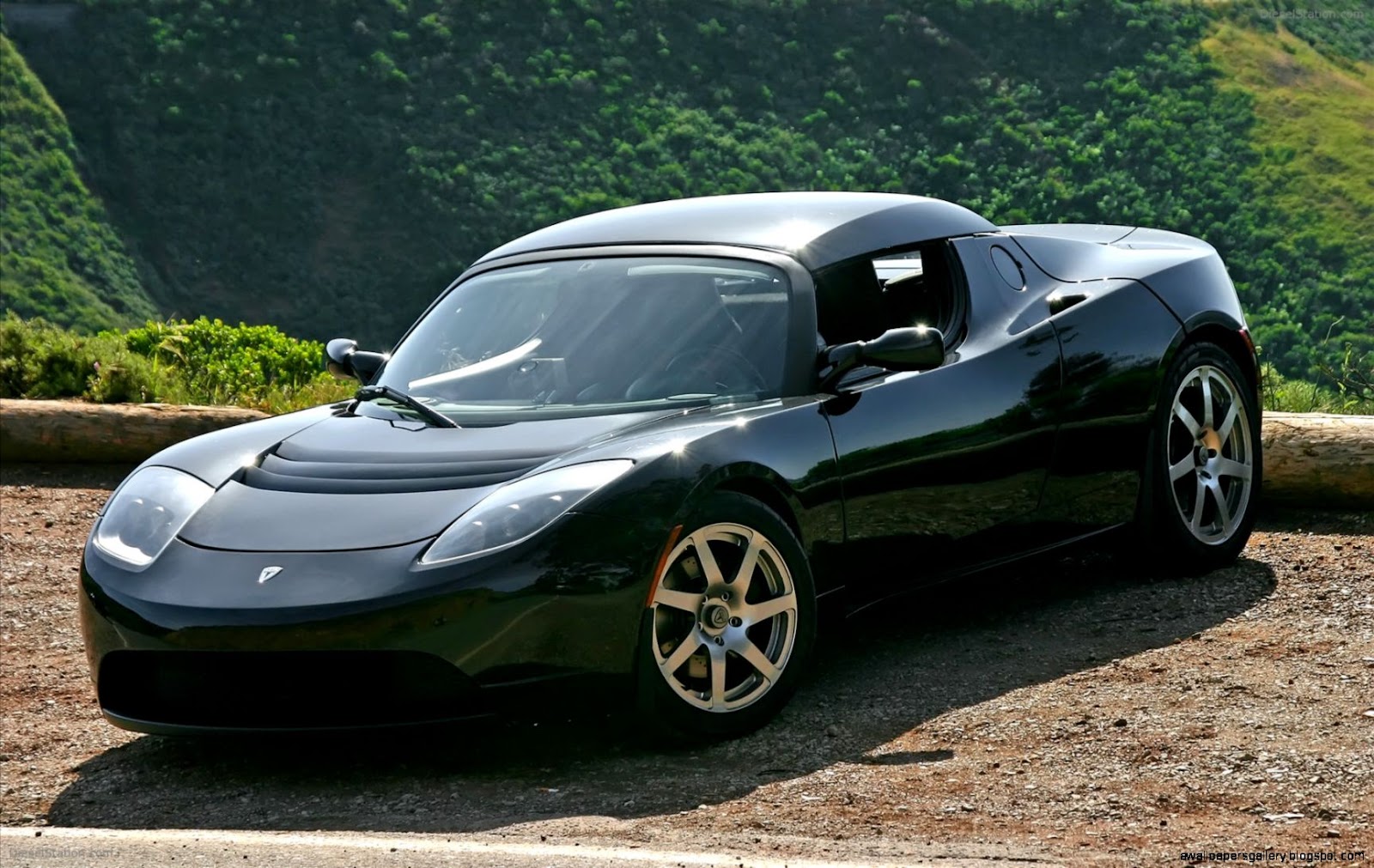 Sports Car Tesla Roadster Sports Car Tesla Roadster