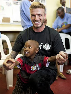 beckham unicef support