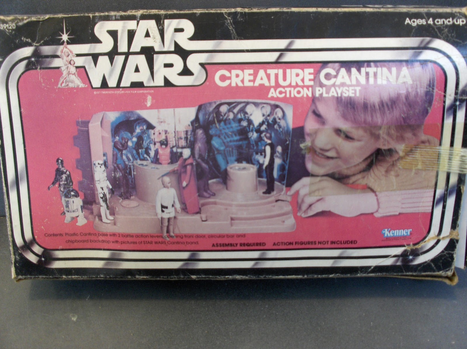 Vintage Kenner Star Wars Toys Creature Cantina Action Playset